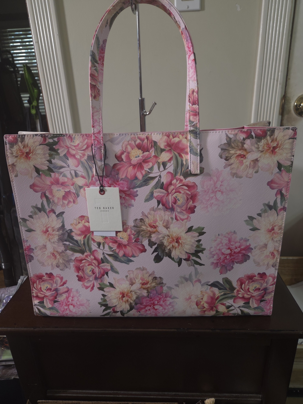 NWT Ted Baker Sukicon Floral Large Tote - Picture 4 of 7